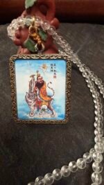 Hand-painted Talisman Pendant by Celestial Master Zhang - Image 3