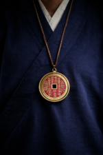 Cinnabar Mountain Ghost Coin Pendant - Image 2